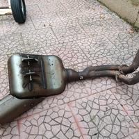 Scarico originale mt07