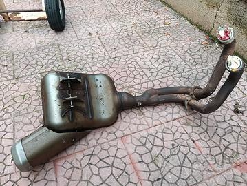 Scarico originale mt07