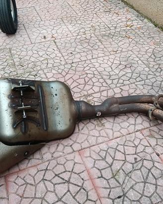 Scarico originale mt07