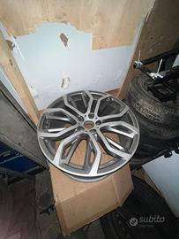 4 cerchi per bmw x5 x6 doppia misura da 21"