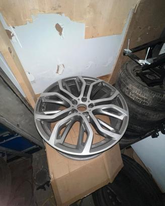 4 cerchi per bmw x5 x6 doppia misura da 21"