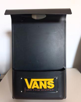 Espositore portariviste Vans con lampada - vintage