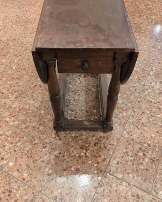 tavolino legno massello allungabile
