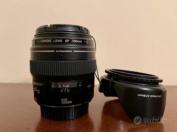Canon EF 100mm f/2 USM – Ritratto – Luminoso