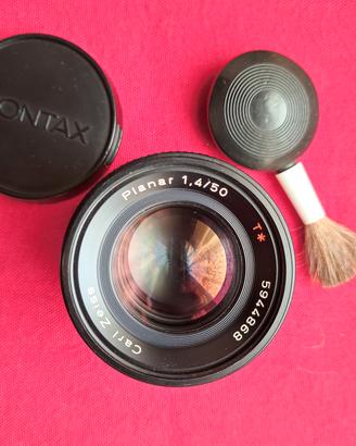 Obiettivo Contax Zeiss 50mm f1.4 made in Japan 