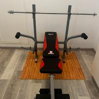 Panca multifunzione pieghevole