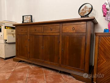 Mobile credenza in legno noce