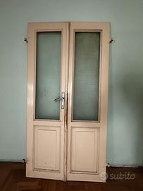 Stock 38 porte d’epoca in legno Massello