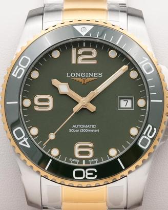 Longines HydroConquest 41mm Quadrante Verde Nuovo