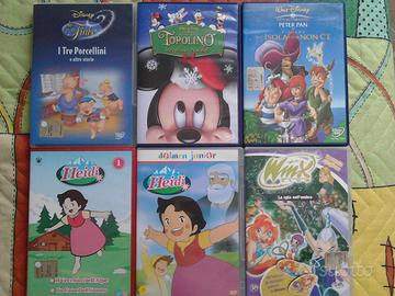 DVD Cartoni, Film, Sport... Vari titoli