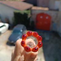 Braciere Roor Crowned Arancione E Rosso18mm NUOVO 