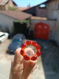 Braciere Roor Crowned Arancione E Rosso18mm NUOVO 