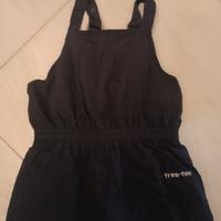 Pantalone sci nero 9  - 10 anni 134 - 140 cm