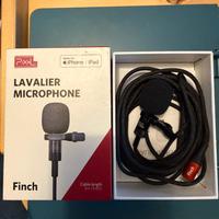 Microfono Lavalier per iphone/ipad