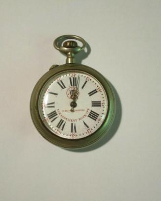 Orologio da tasca marca AJAX escapement Roskoff