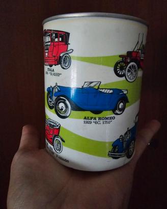 Barattolo caffè Star Suerte Auto vintage