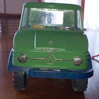 Modellino camion Unimog Tippco anni 60 