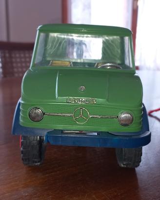 Modellino camion Unimog Tippco anni 60 