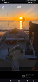 Barca da pesca a motore