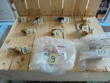 Raccordi Geberit Mepla a pinzare dm.20