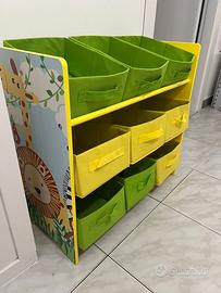 Organizer giochi bambini