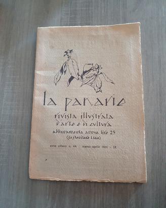 Rivista Storica "La Panarie" N. 44 Marzo-Aprile