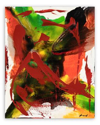 Pierluigi de Lutti  (1959) 100x80 "al Km 9"