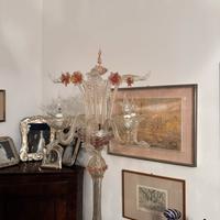 Piantana in vetro di murano