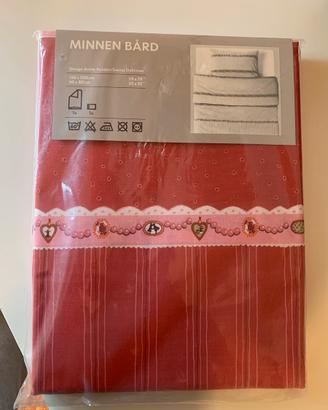 Copripiumino IKEA rosso