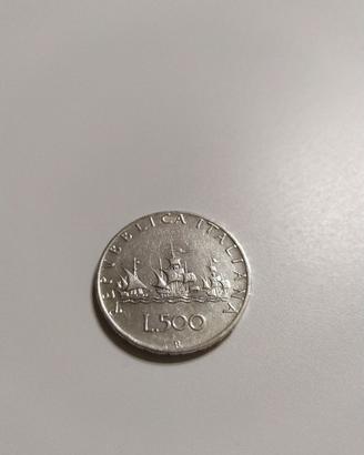 Lire 500 Caravelle 1961 buona conservazione, leggi