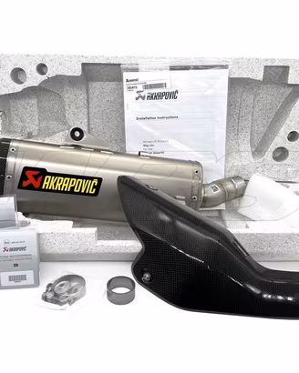 TERMINALE SCARICO TITANIO AKRAPOVIC DUCATI DESERTX