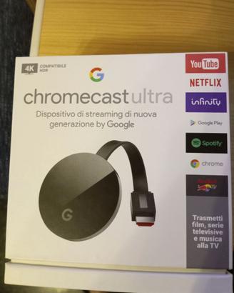 Chromecast Ultra 4K compatibile HDR