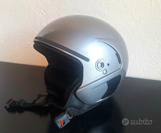 🏍️ Casco Jet Vemar Argento - Taglia M (57)