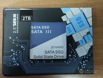 Unità SSD HDD 2.5 SATA III - 2TB - Interno
