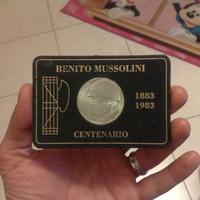 Medaglia commemorativa Mussolini