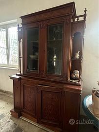 Credenza antica con vetrina / PREZZO TRATTABILE