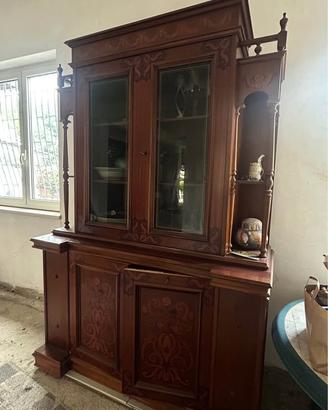 Credenza antica con vetrina / PREZZO TRATTABILE