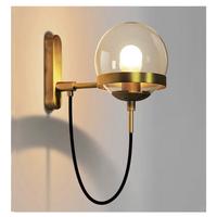 COPPIA di Applique Industrial Retrò in Ottone