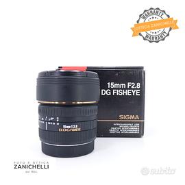Sigma 15 f/2.8 EX DG Fisheye (Canon) Usato (G21)