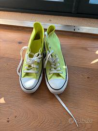Converse Chuck Taylor All Star alte – Verde fluo