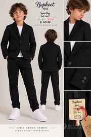 Giacca Nupkeet 1946 bambino 8 anni nuova