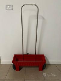 Spargi semi per giardinaggio