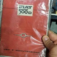 manuale uso e manutenzione fiat 500d 1962