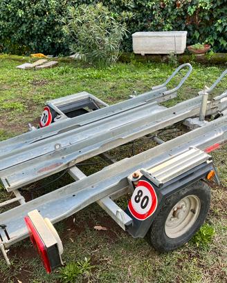 carrello porta moto ellebi