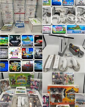 ⭐ Wii completa + Giochi Inclusi + Garanzia 24 Mesi