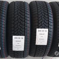 4 gomme 205 55 16 dunlop a523