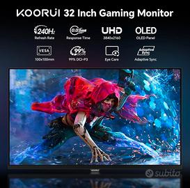 monitor oled 32 pollici