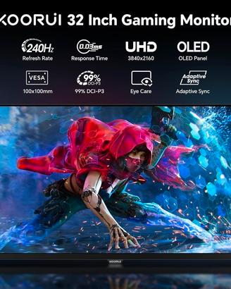 monitor oled 32 pollici