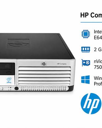 Pc Hp Compaq DC-7700P  6400 2.13GHz Ram 2Gb Xp Pro