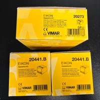 Accessori Vimar Eikon prese e termostati